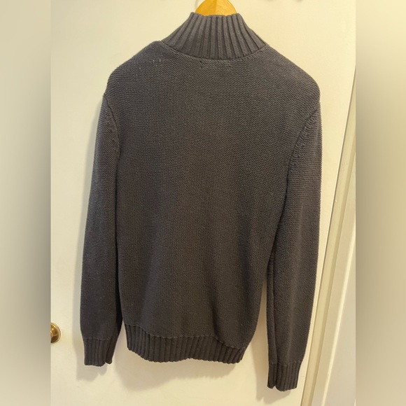 Calvin Klein black knit mock sweater. Size small - Picture 5 of 8